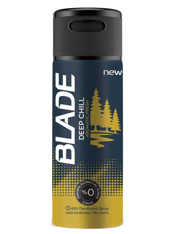 BLADE дезодорант-спрей мужской Deep Chill, 150 мл