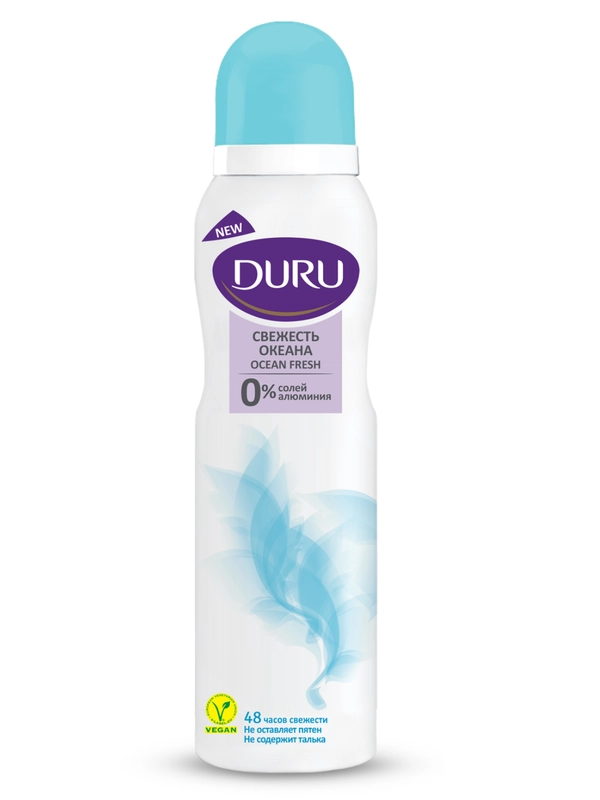 Женский дезодорант-спрей DURU Ocean Fresh, 150 мл