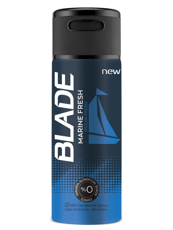 BLADE дезодорант-спрей мужской Marine Fresh, 150 мл