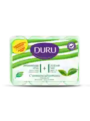 Крем-мыло DURU 1+1 с антиоксидантами зелёный чай, 80 г x 4 шт