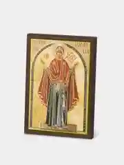 Икона Божией Матери "Нерушимая Стена" освящённая Духовный Наставник на МДФ 6х9