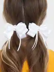 Ледяной банты школьные на зажимах