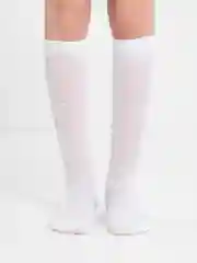 Прозрачный гольфы детские белые