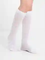 Прозрачный гольфы детские белые