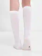 Серебряный гольфы детские белые