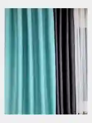 Комплект комбинированных штор для комнаты "Рио", блэкаут 300x270 см
