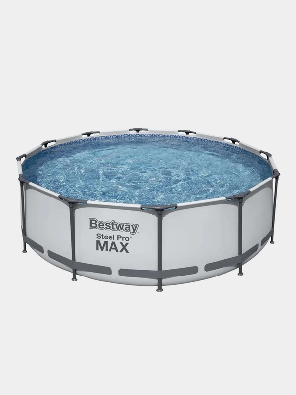 Бассейн BESTWAY STELL PRO MAX каркасный 305 х 100 см с фильтром-насосом