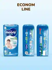 MOONY Подгузники трусики детские универсальные 3 размер M 6-12 кг, 48шт
