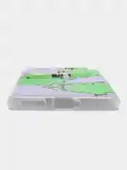 Лавандовый силиконовый чехол на Infinix Note 40 Pro / Инфиникс Нот 40 Про прозрачный, с рисунком