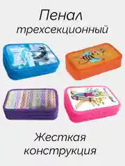 Трехсекционный пенал
