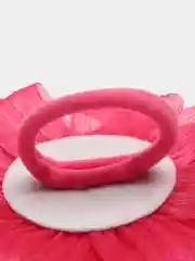 Конфетный бант на резинке 12см