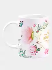 Кружка керамическая Анжелика принт Цветы