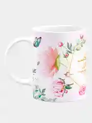 Кружка керамическая Диана принт Цветы