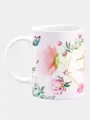 Кружка керамическая Ева принт Цветы