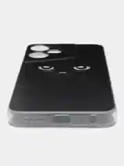 Шоколадный чехол на Tecno Pova Neo 3 (Текно Пова Нео 3), прозрачный, с рисунком, защита камеры