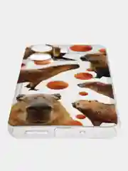Терракотовый силиконовый чехол на Xiaomi Redmi 13C/Poco C65 (Сяоми Редми 13C/Поко С65), с рисунком