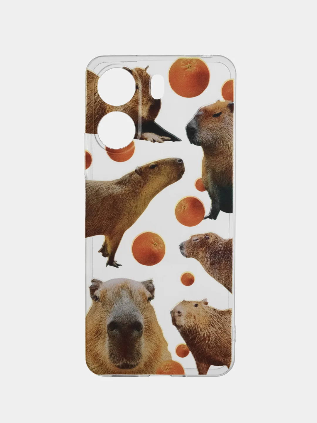 Терракотовый силиконовый чехол на Xiaomi Redmi 13C/Poco C65 (Сяоми Редми 13C/Поко С65), с рисунком