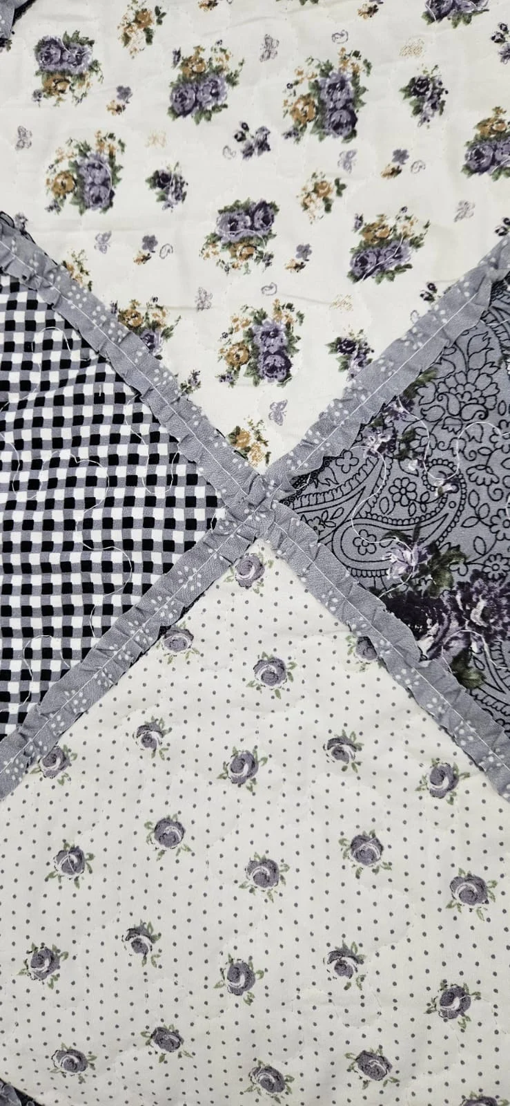 Покрывало стеганое в стиле Patchwork (пэчворк)