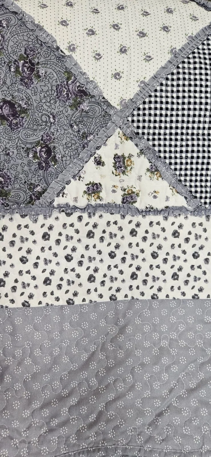 Покрывало стеганое в стиле Patchwork (пэчворк)