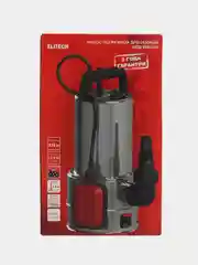 Насос дренажный погружной ELITECH НПД 900-35Н (900Вт,260лм,Н=8м,грязвод(вкл35мм),нерж.)