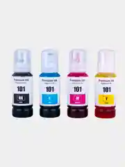 Разноцветный чернила для принтеров Epson 101/103 4 цвета L1110,1210,1250,1218,1250,3100,3101,3110,3111