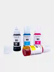 Разноцветный чернила для принтеров Epson 101/103 4 цвета L1110,1210,1250,1218,1250,3100,3101,3110,3111