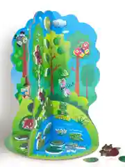 Мягкая картинка, 3D игрушка "В лесу", Дрофа-Медиа