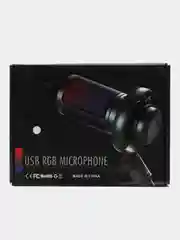 Белый конденсаторный студийный USB-микрофон для записи голоса, белый / розовый