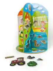 Мягкая картинка, 3D игрушка "На ферме", Дрофа-Медиа