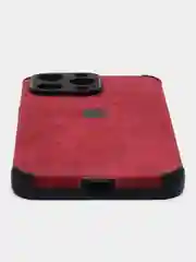 Красный чехол на айфон 11, 14, 14 Pro, 14 Pro Max, 15, с усиленной защитой углов
