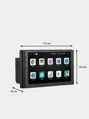 Автомагнитола 2 din, 7 дюймов Android 2GB/32GB сенсорный экран, андроид