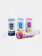 Желтый чернила для принтеров Epson T664 4 цвета для L100,L110,L120,L200,L222,L210,L300,L350