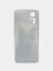 Синий меланж чехол прозрачный на Xiaomi Redmi Note 12S (Сяоми Редми Нот 12S), с рисунком, защита камеры