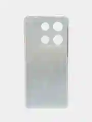 Небесно-голубой чехол для Infinix Note 30 Pro (Инфиникс Нот 30 Про), прозрачный, с рисунком, защита камеры