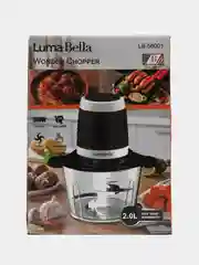 Черный измельчитель/ Блендер электрический кухонныйLB-56001, 2л/Чоппер