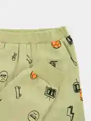 Зеленый пижама детская, для мальчика
