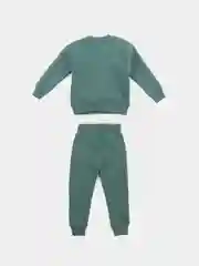 Зеленый спортивный костюм, для мальчика, утепленный, Турция