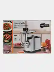 Черный мясорубка электрическая Luma bella B-5010, 3500Вт