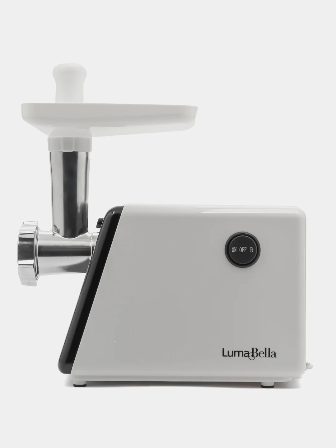 Белый мясорубка электрическая Luma bella B-5011, 2800 Вт