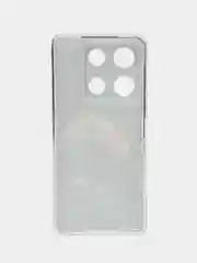Фуксия чехол для Infinix Note 30 Pro (Инфиникс Нот 30 Про), прозрачный, с рисунком, защита камеры