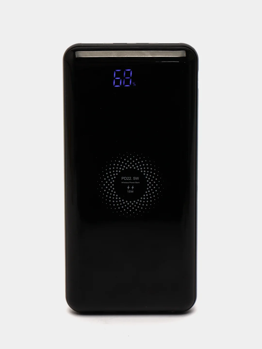 Черный power Bank Повербанк 20000mah Внешний аккумулятор