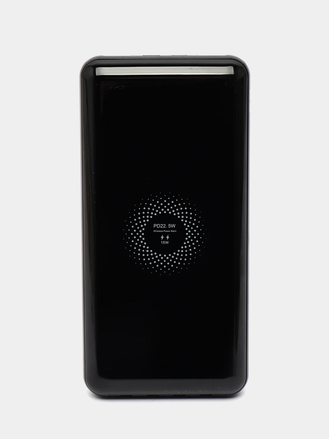 Черный power Bank Повербанк 20000mah Внешний аккумулятор