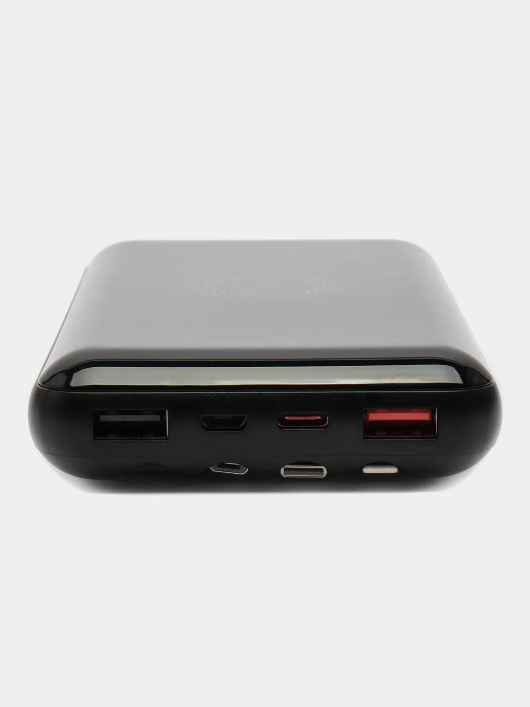 Черный power Bank Повербанк 20000mah Внешний аккумулятор