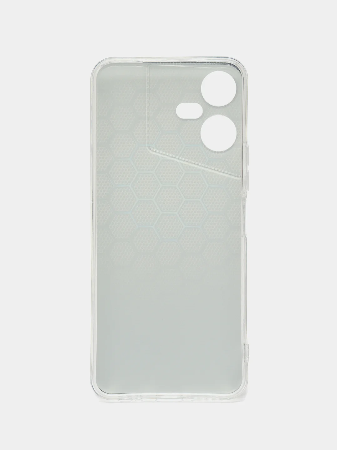 Темно-синий чехол на Tecno Pova Neo 3 (Текно Пова Нео 3), прозрачный, с рисунком, защита камеры