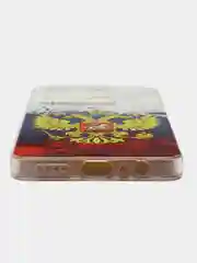 Синий чехол для Infinix Note 30 Pro (Инфиникс Нот 30 Про), прозрачный, с рисунком, защита камеры