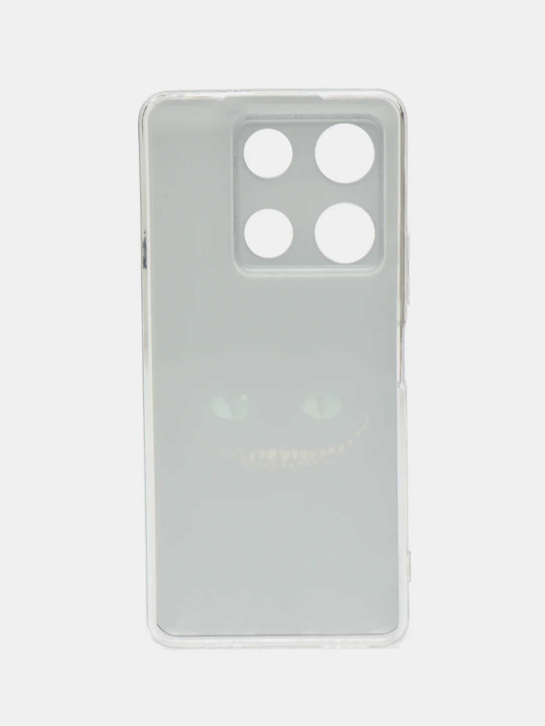 Черный чехол для Infinix Note 30 Pro (Инфиникс Нот 30 Про), прозрачный, с рисунком, защита камеры