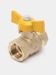 Кран газовый шаровый 1/2 латунь, внутренняя резьба