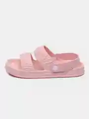 Розовый женские босоножки, сланцы, сандалии