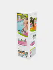 Каркасный бассейн Pink Metal Frame, 244 х 76 см, Intex 28290