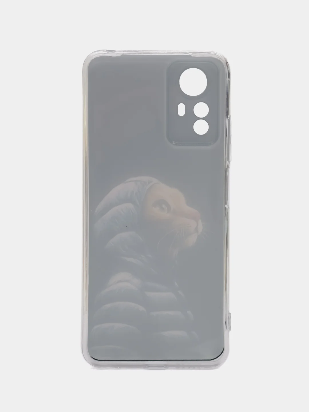 Фуксия чехол прозрачный на Xiaomi Redmi Note 12S (Сяоми Редми Нот 12S), с рисунком, защита камеры